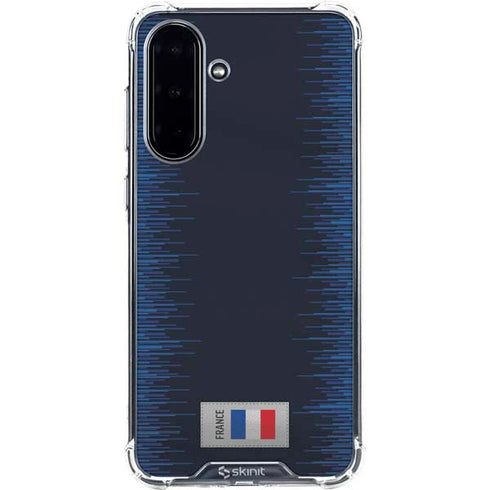 France Soccer Flag Galaxy A36 5G Clear Case